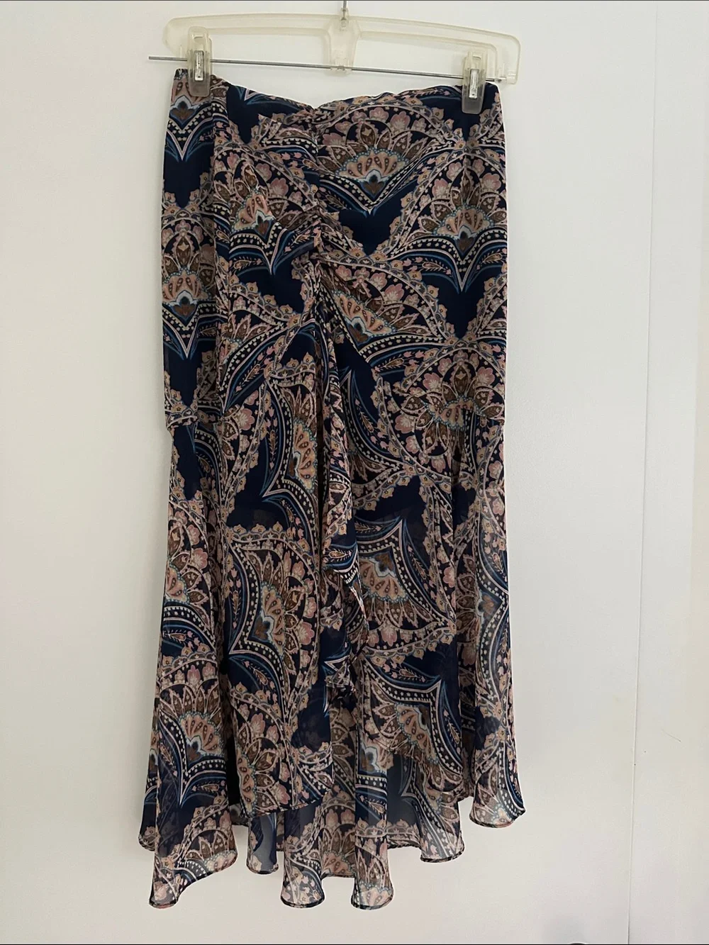 MISA Los Angeles Paisley Midi Skirt | Size Small